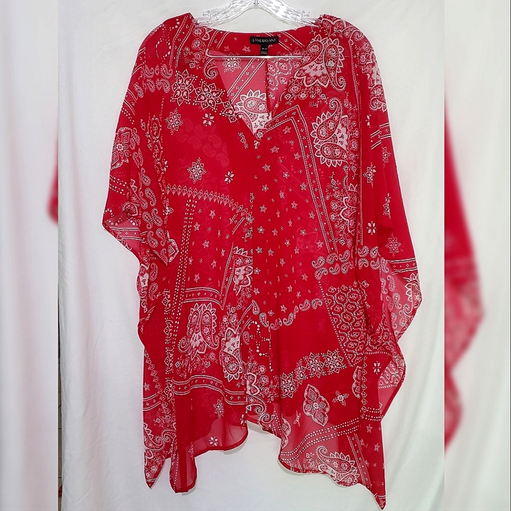 Lane Bryant Handkerchief Blouse